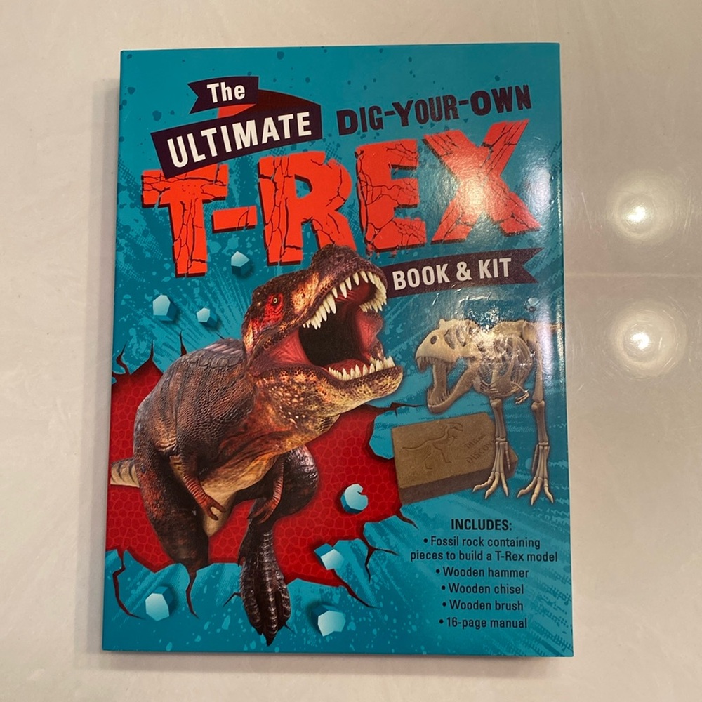T Rex Dinosaur activity and book